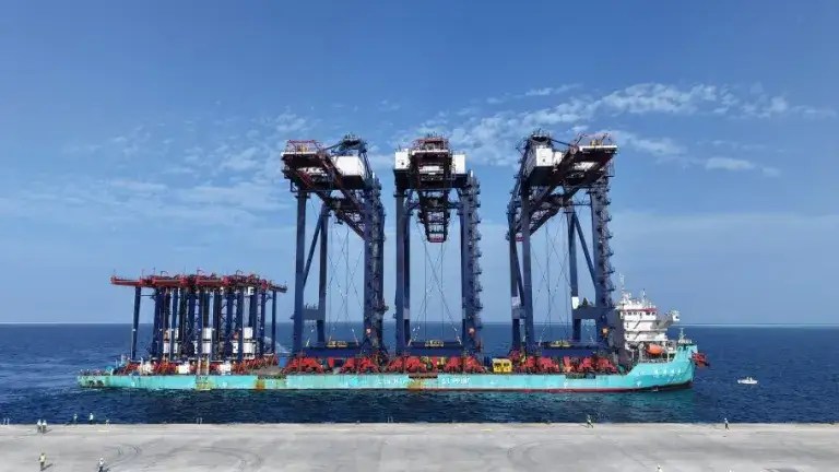 Noatum Ports Safaga Terminal – Egypt Receives STS and RTG Cranes, Enhancing Connectivity Across the Red Sea